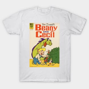 Beany and Cecil Comic Book Cover - Vintage Style - Authentic T-Shirt